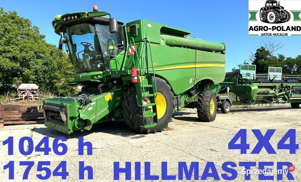 Kombajn zbożowy JOHN DEERE S 780 i HILLMASTER John Deere dolnośląskie Kudowa-Zdrój