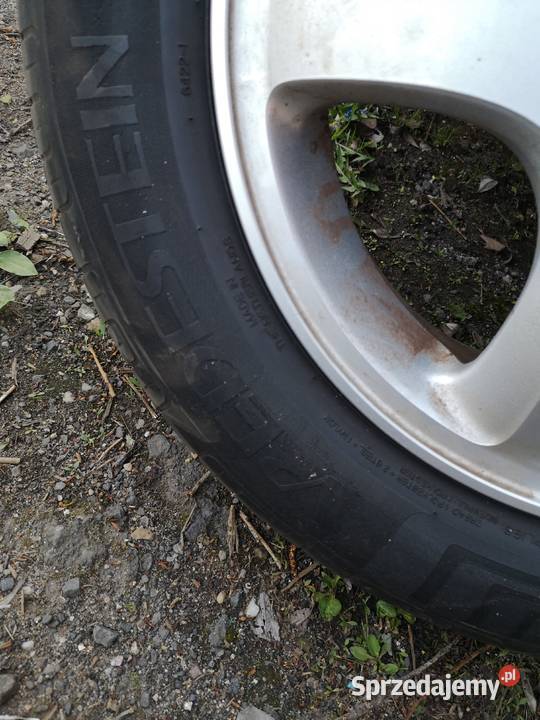 Komplet alufelg z oponami 4x1143 15 honda śląskie Mysłowice