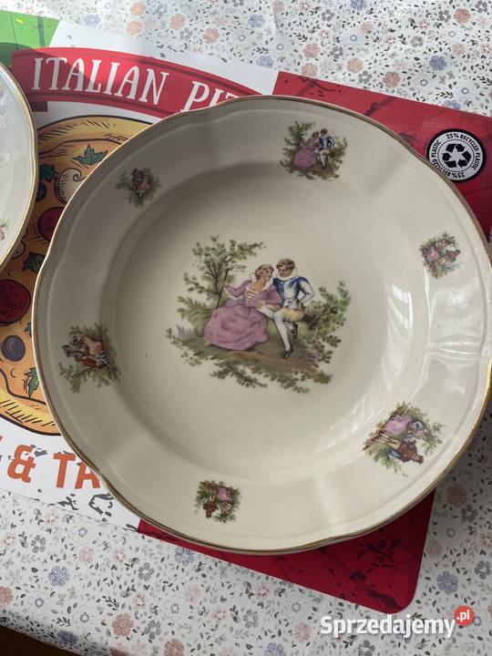 Talerzyki z PRL porcelana Gdynia sprzedam