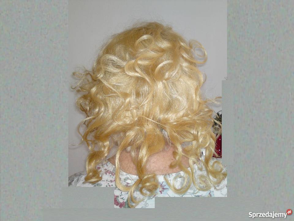 Peruka włosy 100 naturalne blond wlosy Wrocław