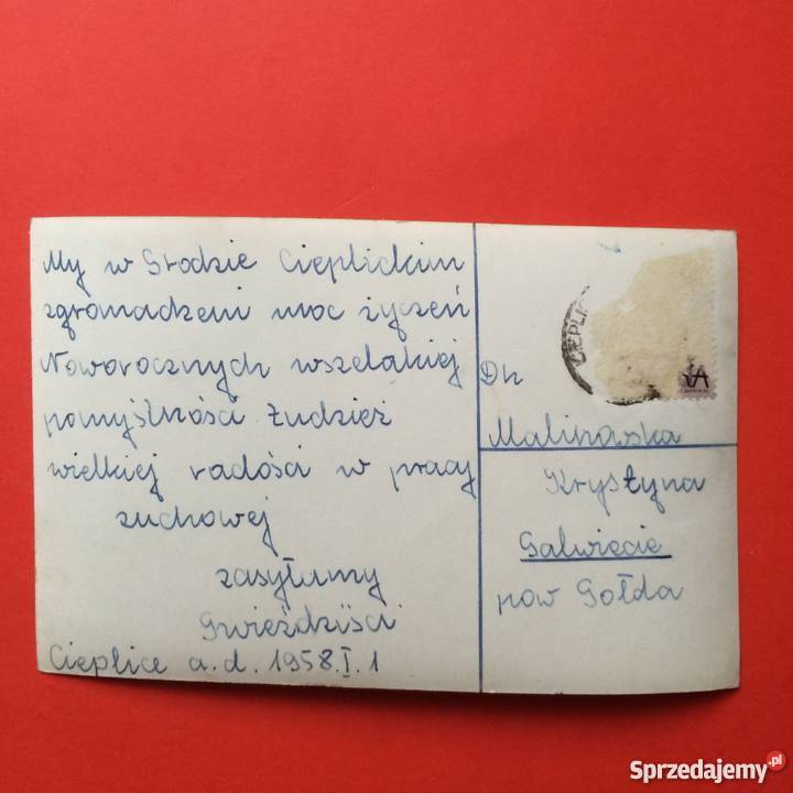 995 Widokówka Cieplice Śląskie Szczecin