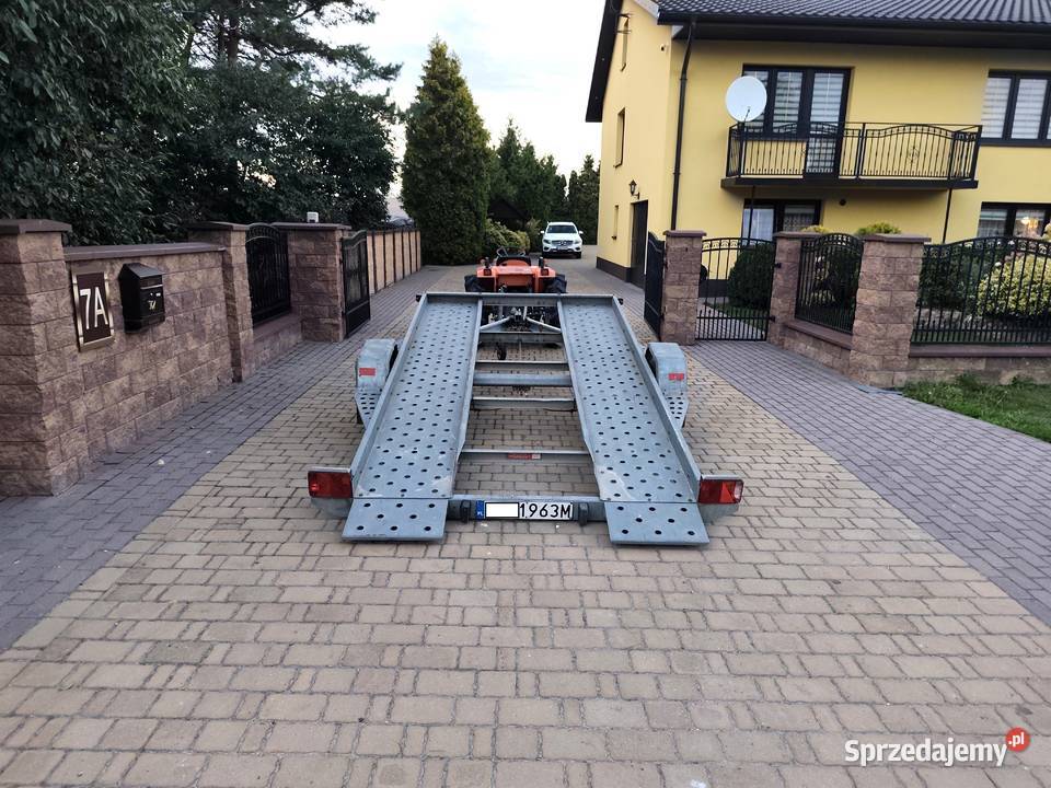 Laweta Przyczepa BORO DMC 1300 385m x 180m Kat B Wodzisław sprzedam