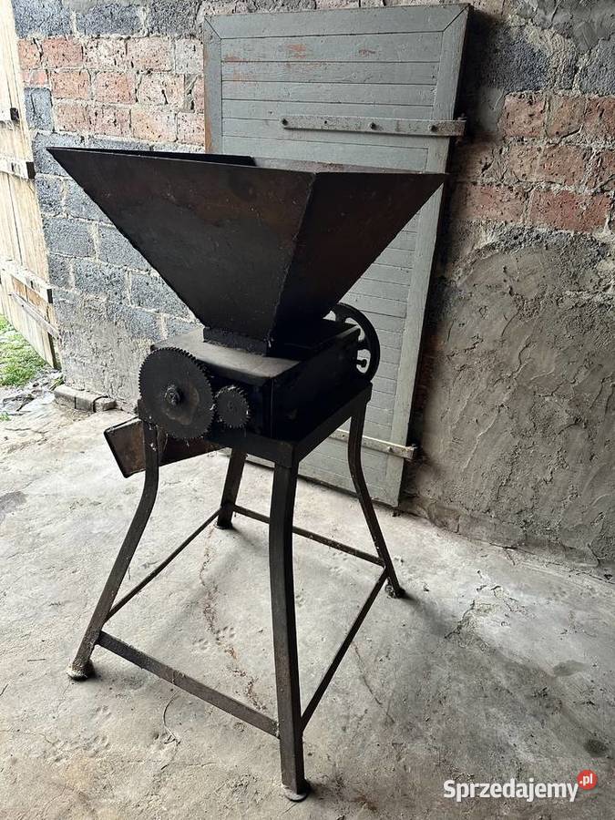 Śrutownik walcowy do zboża gniotownik Gidle