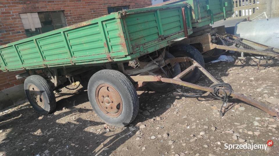 Przyczepa rolnicza d43 zarejestrowana wywrotka Kutno
