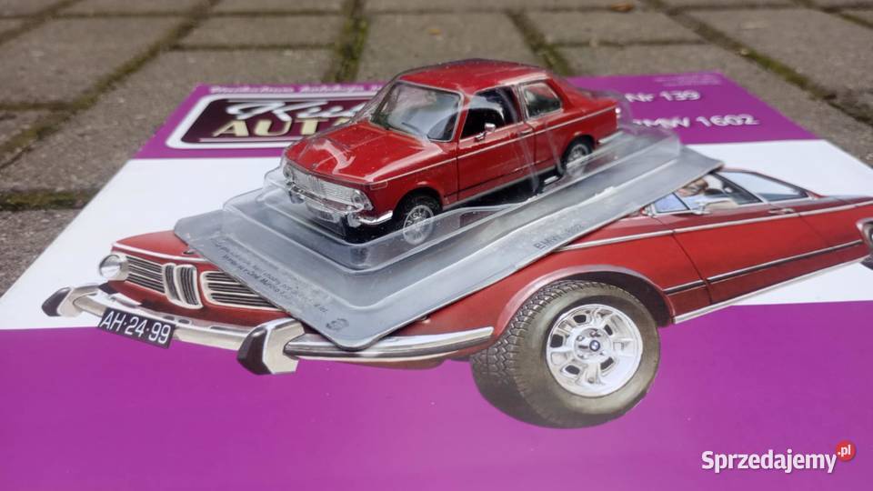 BMW 1602 kultowe auta PRL 143 model deagostini mazowieckie Warszawa
