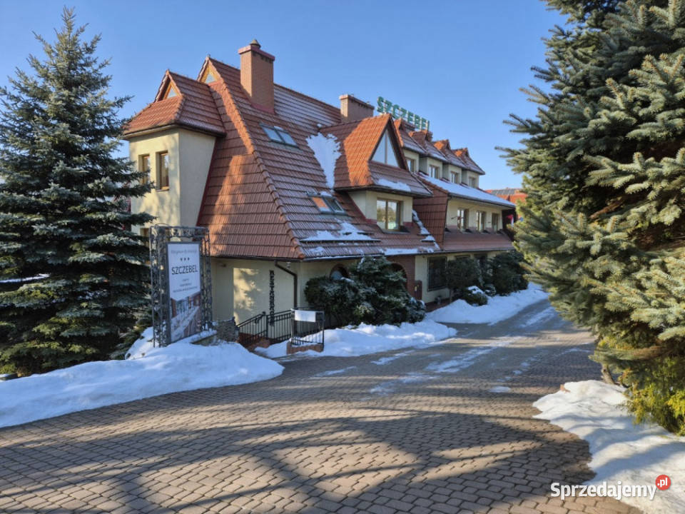 Działający obiekt hoteloworestauracyjny 1504 m Mszana Dolna