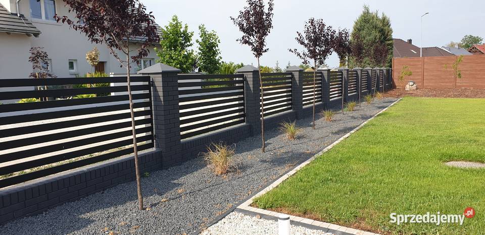 Murki słupki Imitacja Klinkieru ala klinkier mazowieckie Łubianki