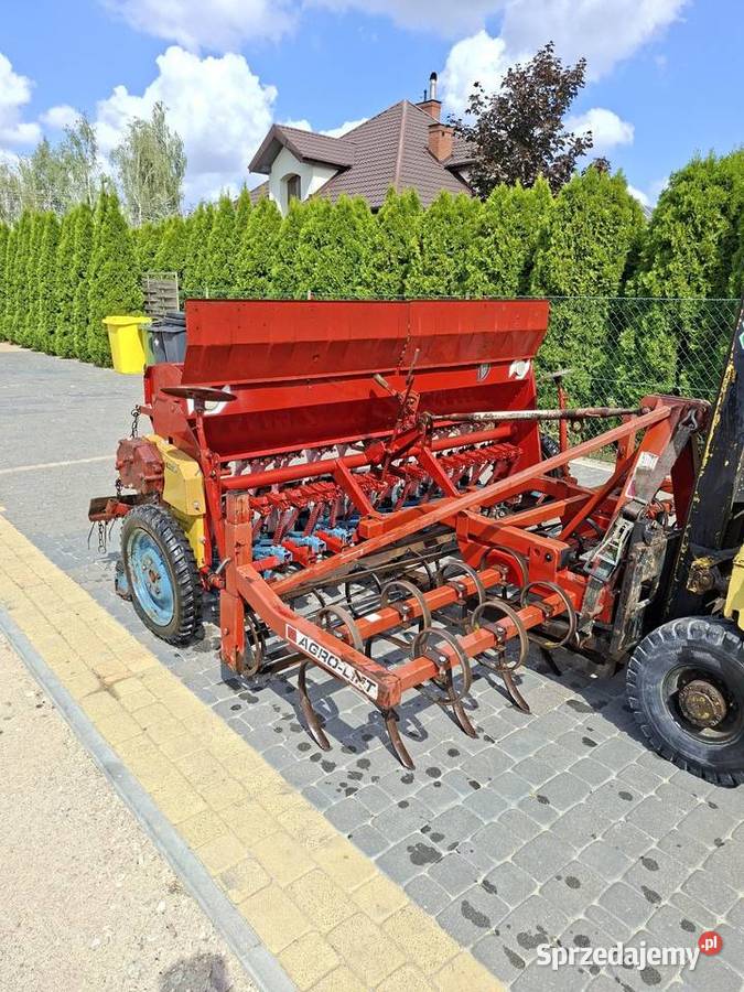 Agregat uprawowo Siewny 27m Argolif i Poznaniak nieuszkodzony Parczew
