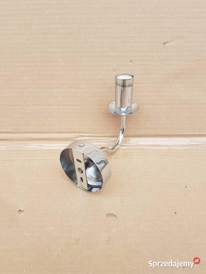 Kinkiet ścienny KLASYCZNY flamand CHROM LUSTRZE Warszawa