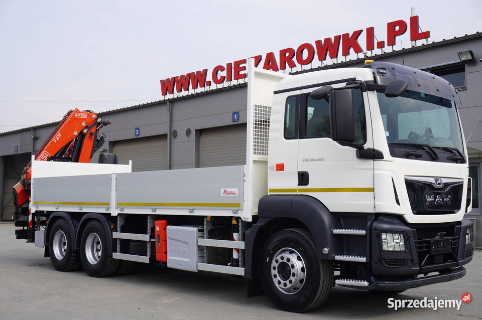 MAN TGS 26420 6x4 Fassi F215A224 Pilot Rotator Kraków