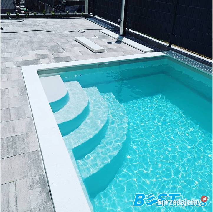 Poliestrowy basen ogrodowy Rodos 50x30x15m z Grodzisk Mazowiecki