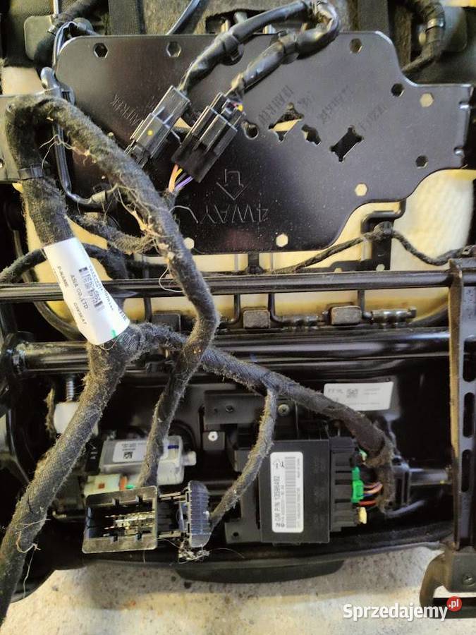 Fotel Kierowcy Półskóra Lewy Przód Grzany Opel osobowe