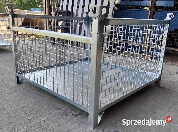 Skrzyniopaleta siatkowa ocynkowana PMPG Kielce