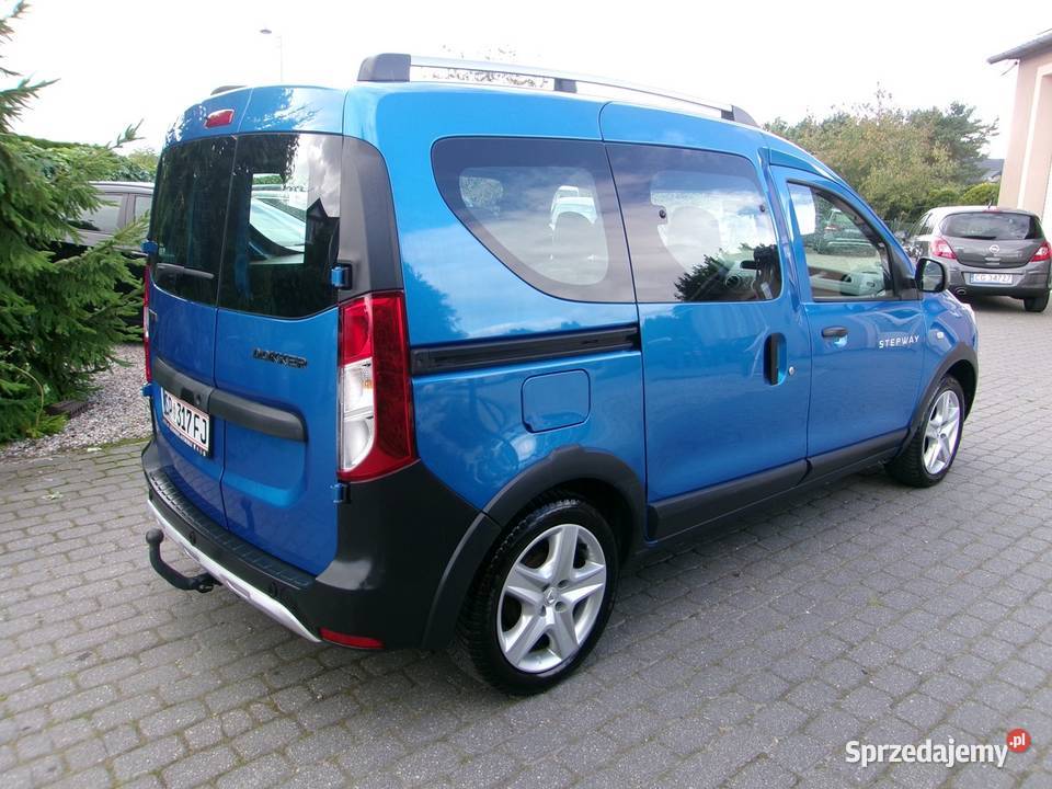 DACIA DOKKER Stepway 12 TCe elektryczne lusterka kujawsko-pomorskie Dolna Grupa