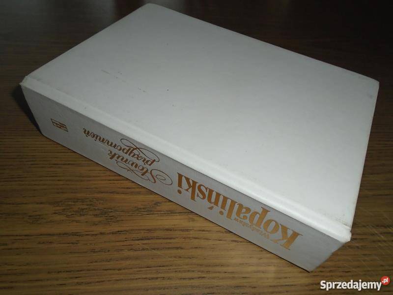 SŁOWNIK PRZYPOMNIEŃ WłKopaliński FA Książki i Podręczniki Goleniów sprzedam