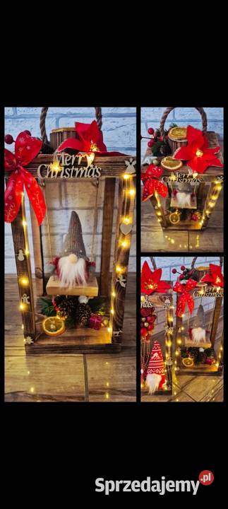 Stroiki świąteczne bożonarodzeniowe ze skrzatami Czarże