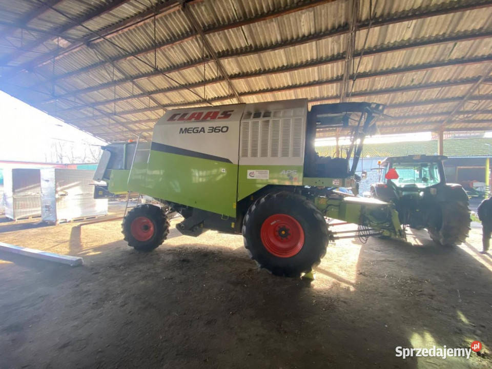 Claas Mega 360 CZĘŚCI Wózek Do Hederu wielkopolskie Jastrzębniki