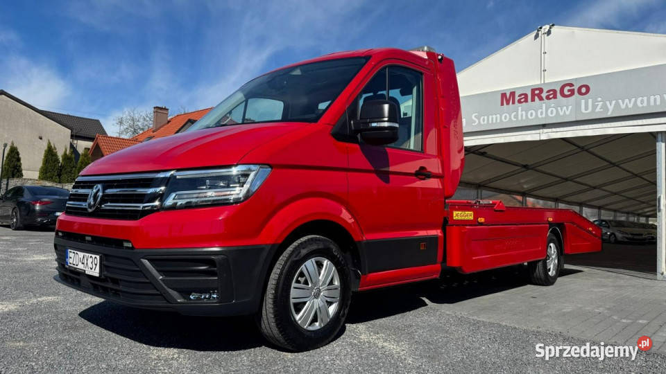 Volkswagen Crafter Autolaweta 35 t 1968cm3 Volkswagen łódzkie Zduńska Wola