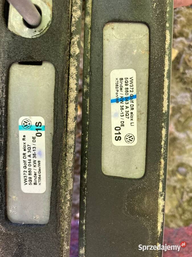 Relingi dachowe golf 7 kombi chrom Relingi dachowe Wolsztyn