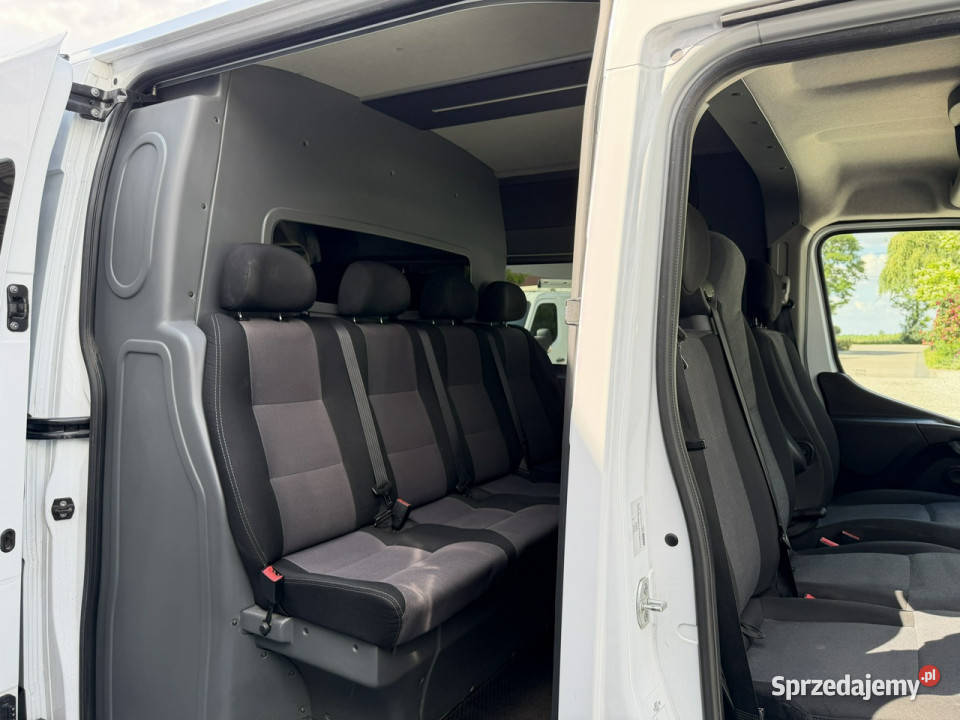Renault Master master 7os brygadówka L4H2 pełna elektryczne lusterka Warszawa