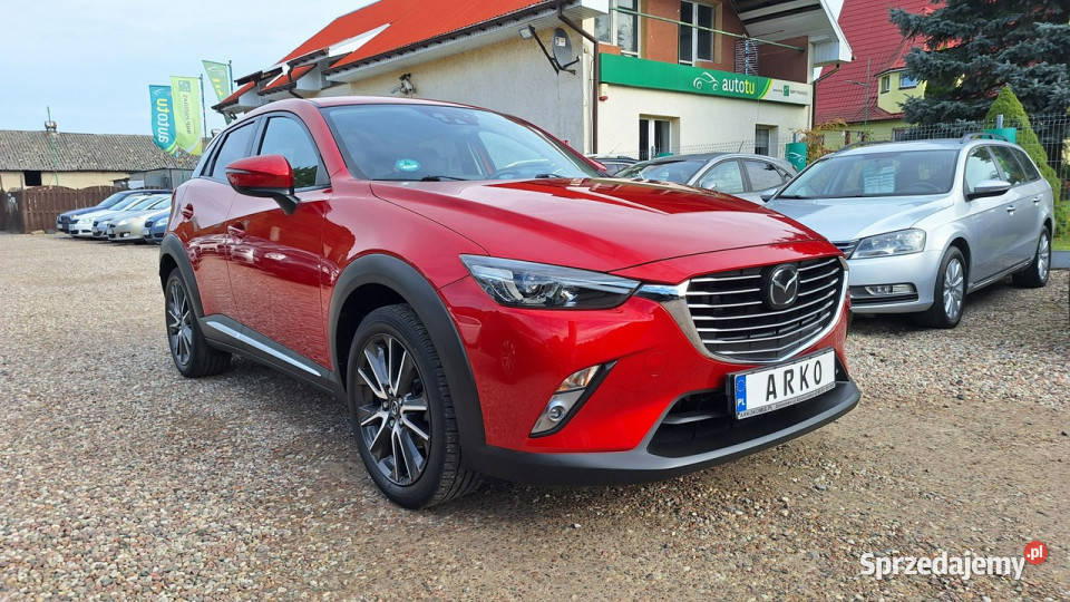 Mazda CX3 BOSE HeadUp LED 2x alu bluetooth Zieleniewo