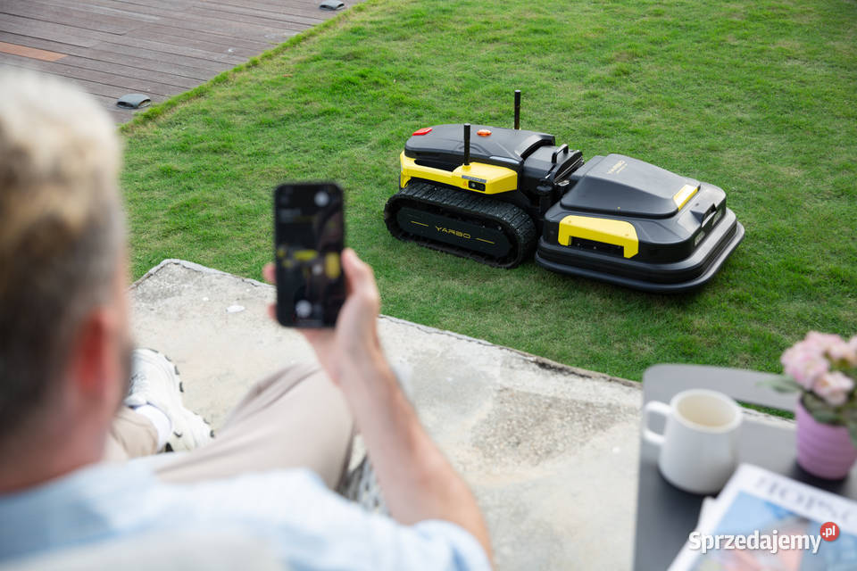 Wielofunkcyjny robot YARBO z modułem koszącym łódzkie Ujazd
