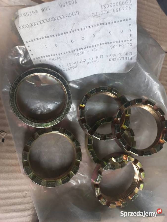 Claas 000734959 734959 Nakrętka rowkowa czołowa