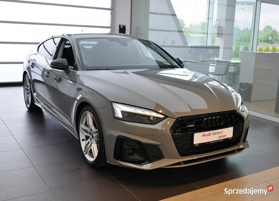 Audi A5 45TFSI 265 Quattro Sline BO3D LedMatrix światła do jazdy dziennej A5 świętokrzyskie Kielce