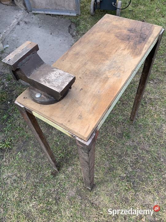 Stół warsztatowy z imadłem Polkowice sprzedam