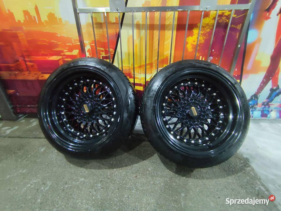 Felgi styl BBS 17 5x1125x100 z oponami Warszawa