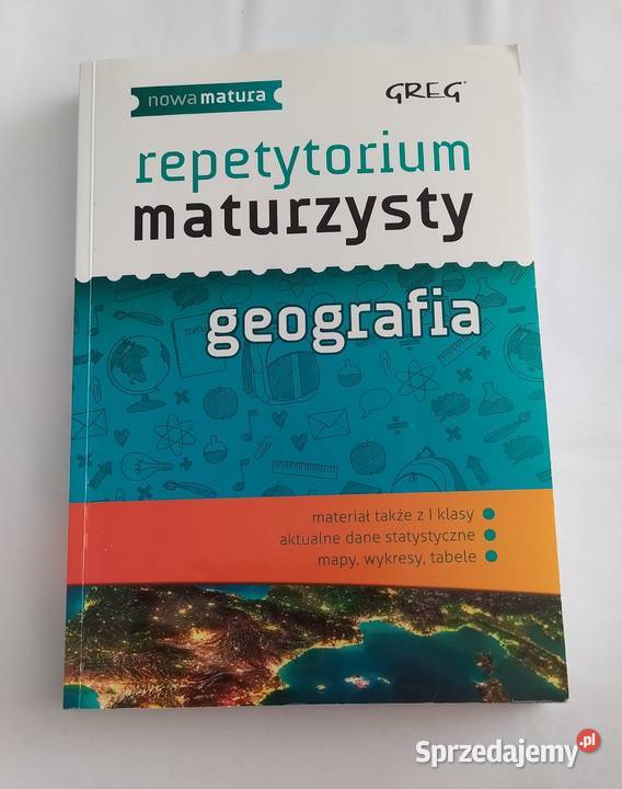 REPETYTORIUM MATURZYSTY geografia Rok wydania 2015 Hajnówka sprzedam