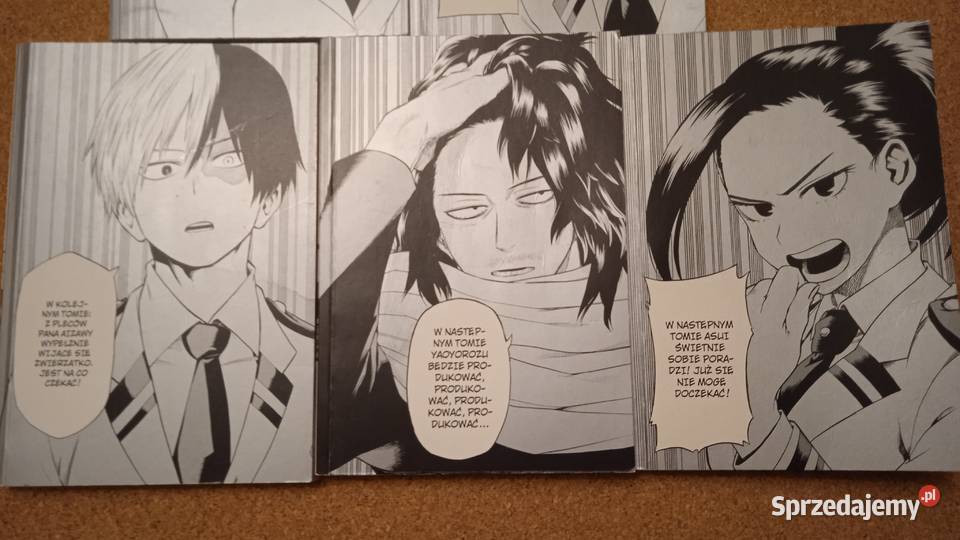 Manga My Hero Academia tomy 4 8 Komiksy mazowieckie Warszawa sprzedam