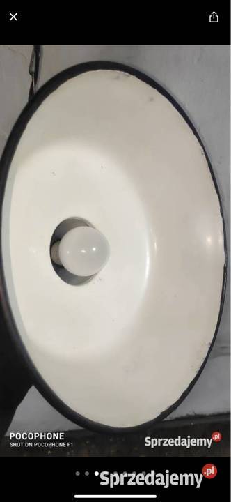 Lampa wisząca retro OBs2 zielona Gliwice