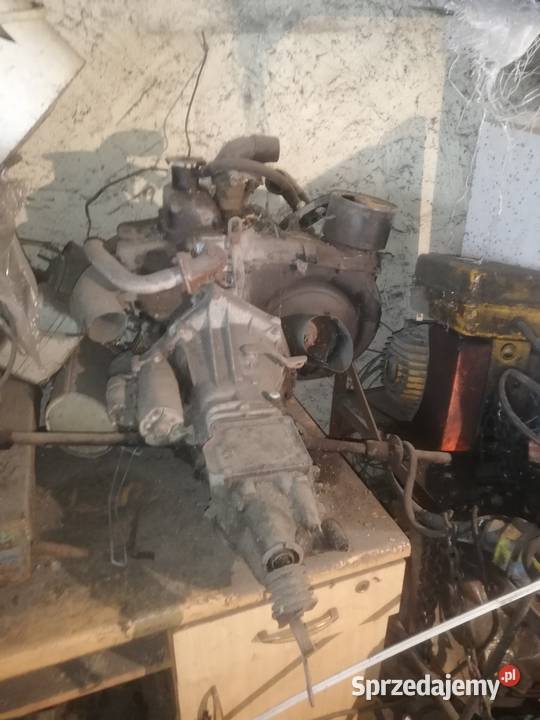 Maluch Fiat 126p drzwi prawe niebieskie silnik Grajewo