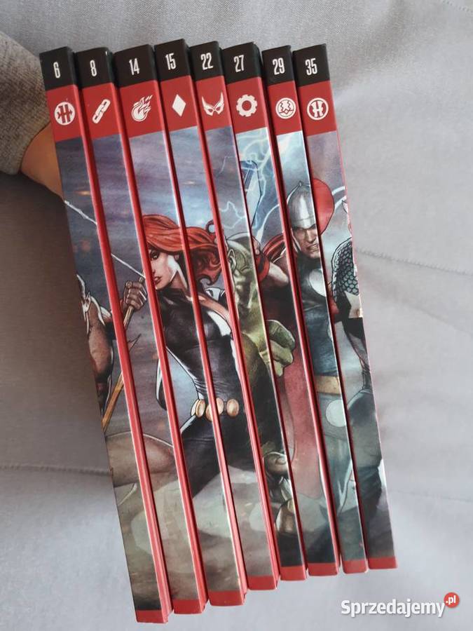 Superbohaterowie Marvela 8 tomów Gdynia sprzedam