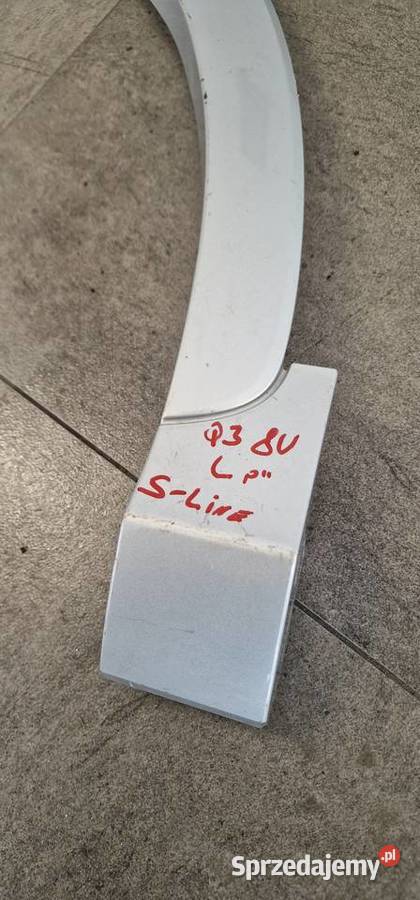 AUDI Q3 8U LISTWA BŁOTNIKA LEWA PRZÓD 8U853717B śląskie Kończyce Małe