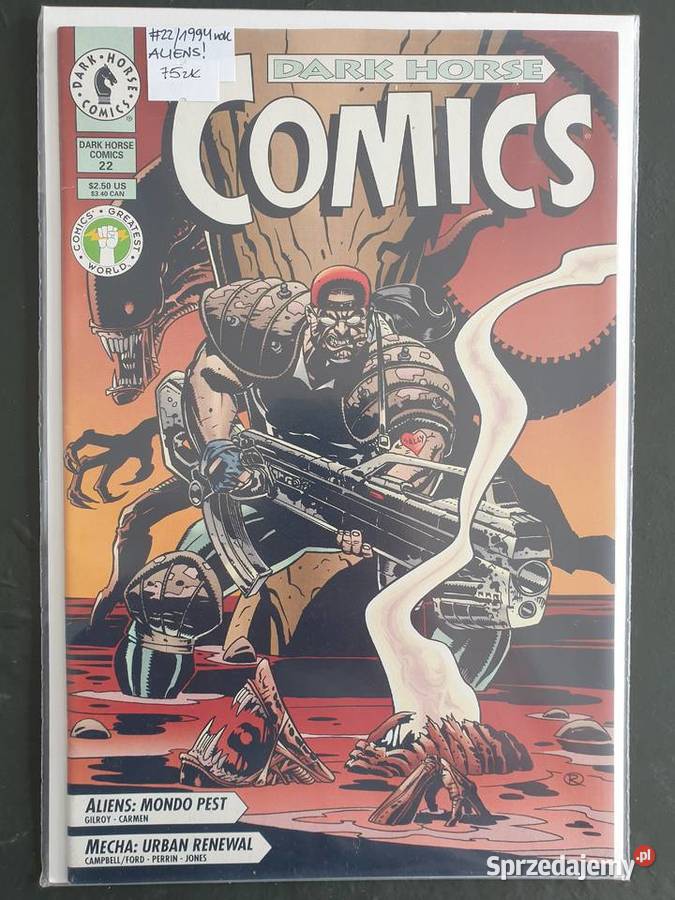 Dark Horse Comics zestaw 6 komiksów USA 19921994 pomorskie Gdynia