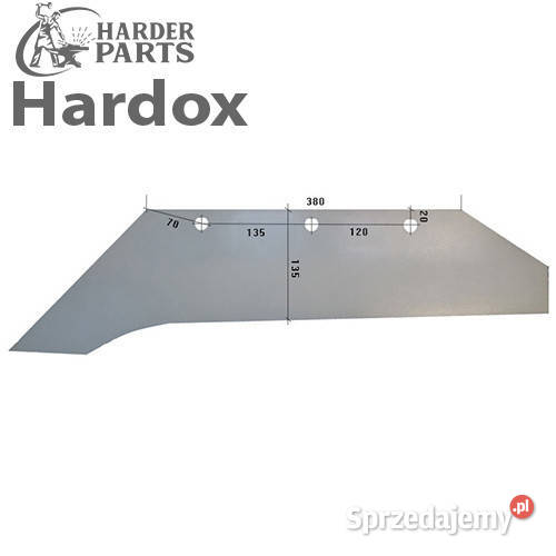 Lemiesz 300hektarów HARDOX 969109L 1416 do pługa Suwałki
