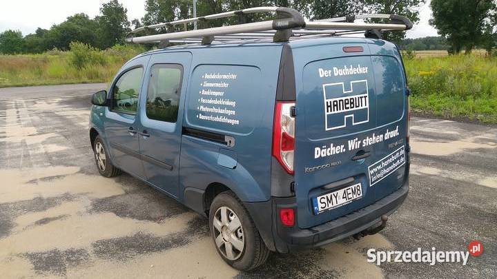 Renault Kangoo maxi bezwypadkowy bogata wersja śląskie Myszków