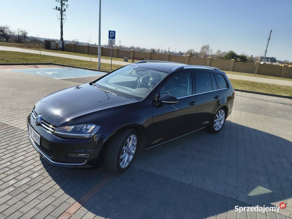 Golf VII kombi highline bixenon masaż pół skóra Parczew sprzedam