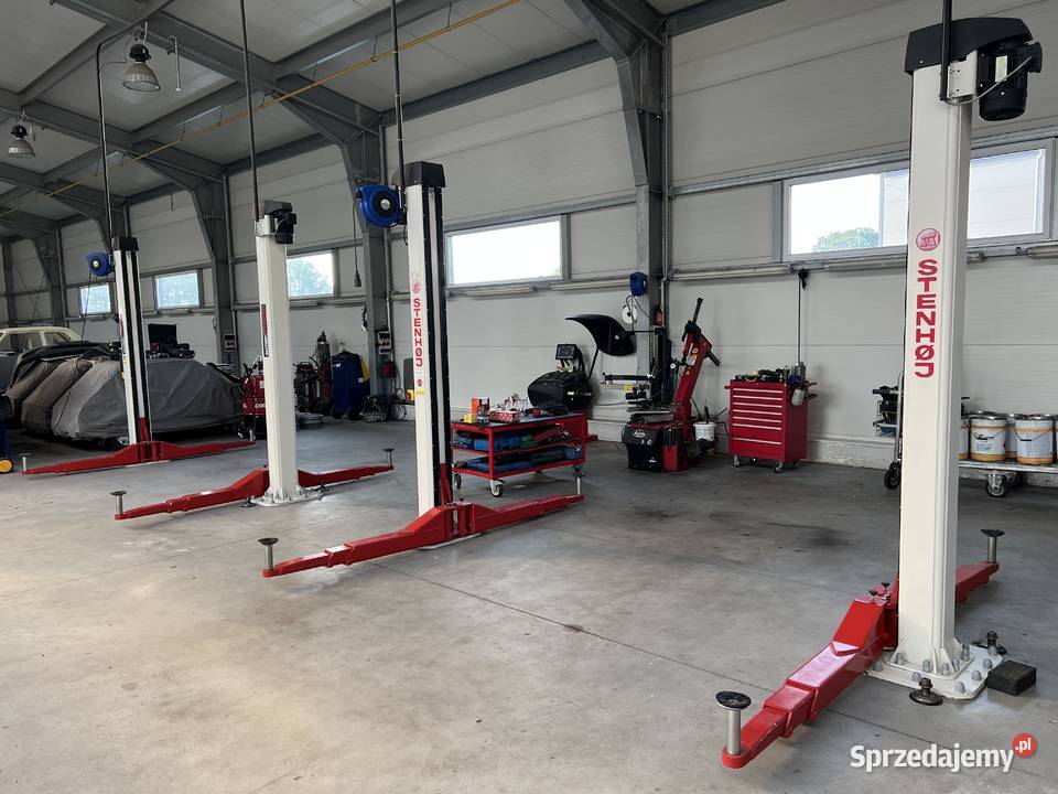 PODNOŚNIK DWUKOLUMNOWY STENHOJ 250FL 5T DO MAXI Miszewko