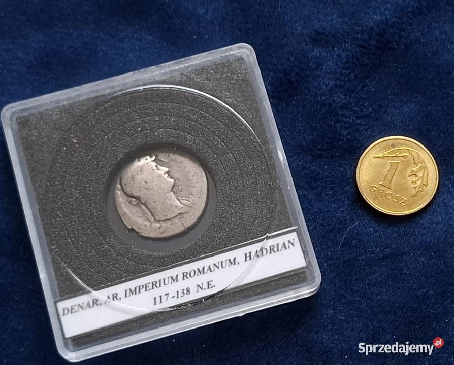 Denar Hadriana srebro 117138 ne Wejherowo
