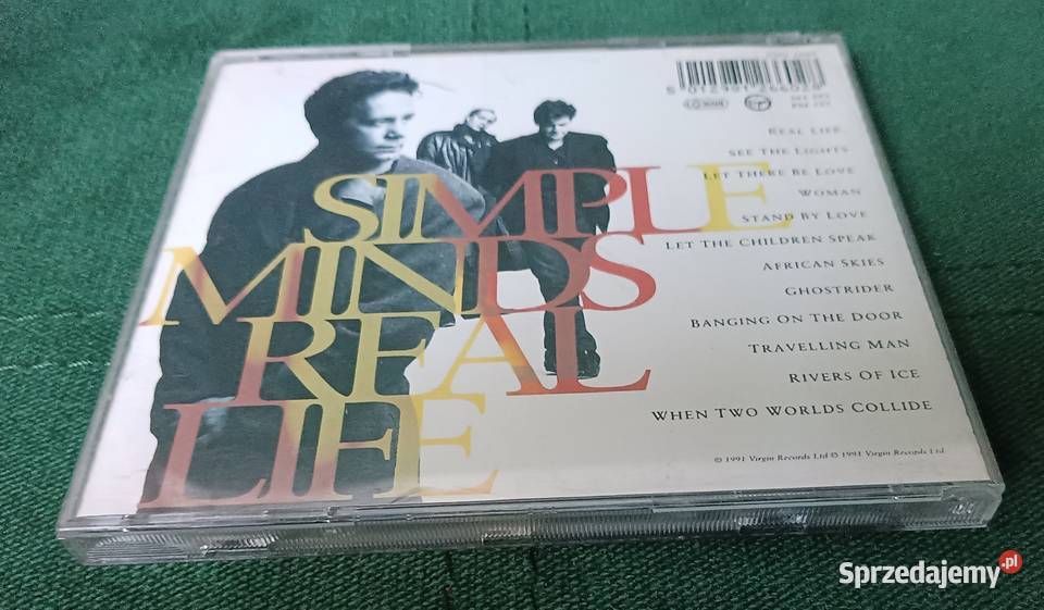 Simply Minds Real life CD CD małopolskie sprzedam