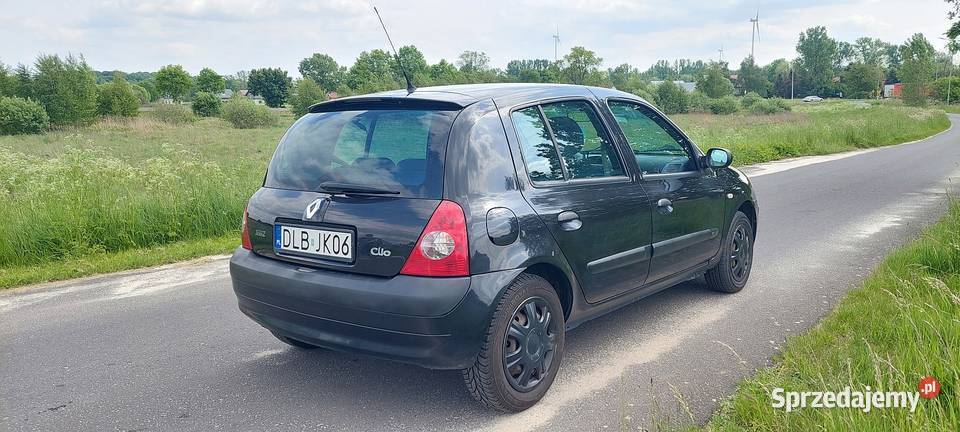 Renault Clio II 2005r 12 16v Benzyna Klima Led manualna Lubań