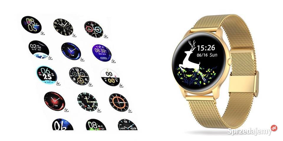 Damski smartwatch GRossi SW0155 złoty