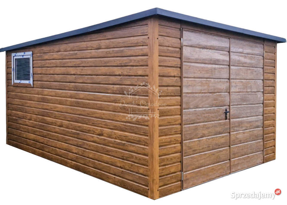 Schowek domek ogrodowy 3x4m okno Drewnopodobny Krynica-Zdrój