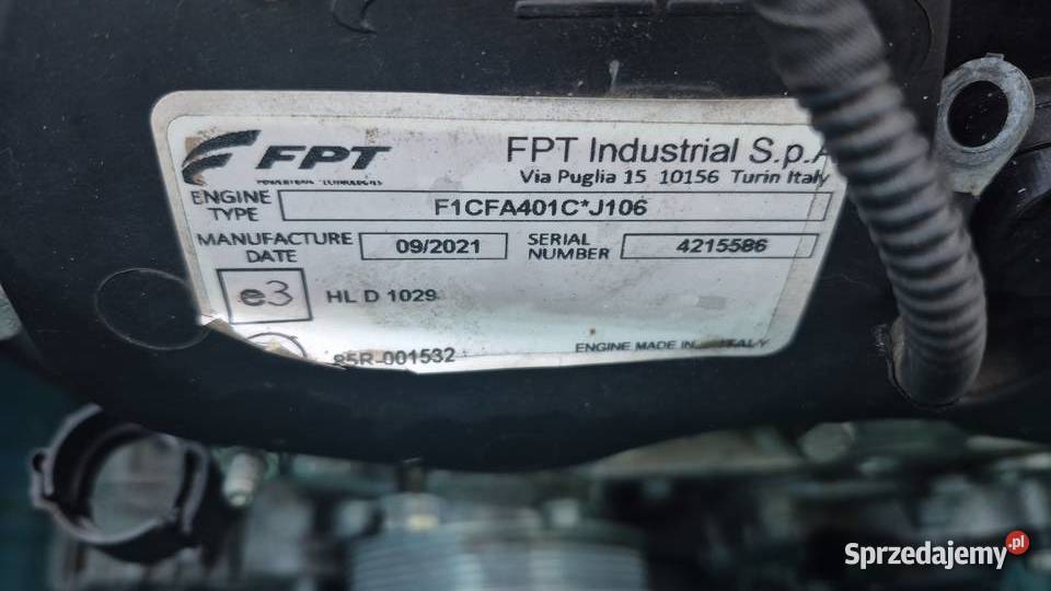 Silnik 3 0 CNG Iveco Daily euro6 Obłotne