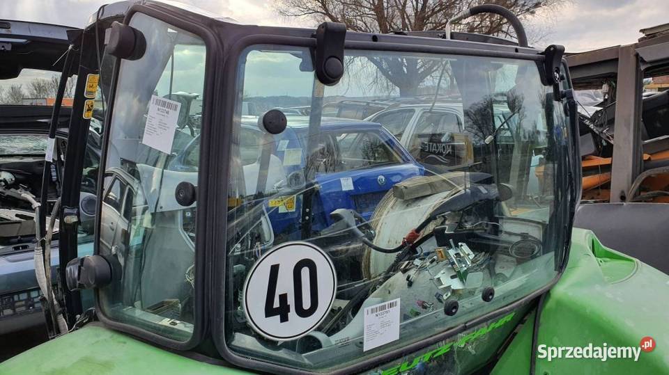 SZYBA TYŁ TYLNA DEUTZFAHR AGROTRON K 610 K610 Lipno