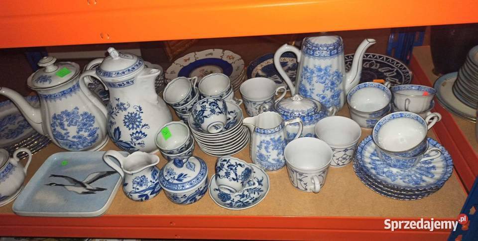 Duży dzbanek do herbaty wzór China Blau pomorskie Gdańsk sprzedam