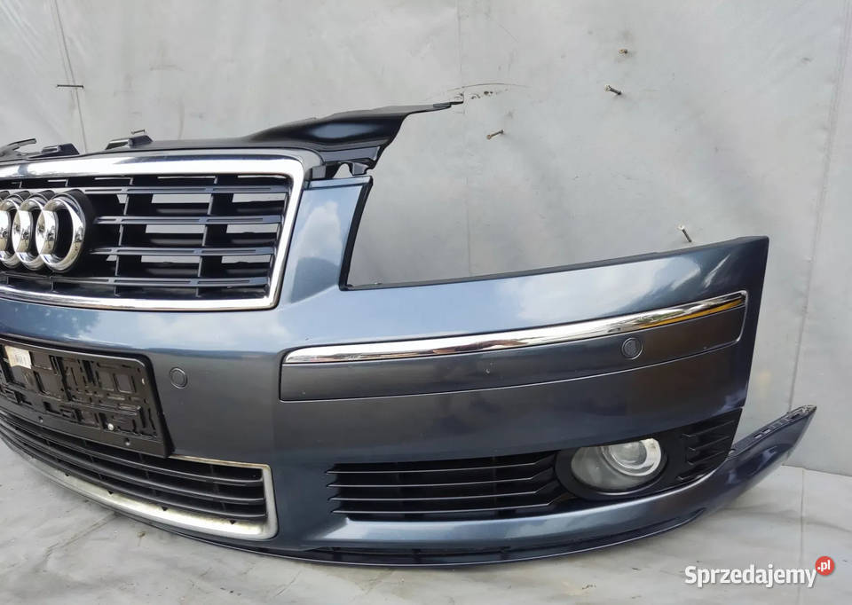 AUDI A8 D3 ZDERZAK PRZEDNI GRILL ATRAPA HALOGENY Radom